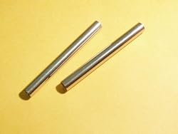 25 COUNTS OF STAINLESS STEEL TATTOO BACKSTEMS (TUBES ONLY)