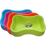 Tiernapf f�r Hunde / Katzen Knochenform (extragro�)von "OW"
