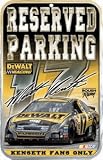 Matt Kenseth Reserved Parking Sign