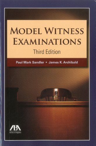 Model Witness Examinations