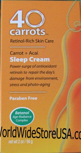 New hot products 40 Carrots Retinol-Rich Skin Care Carrot Acai Sleep
