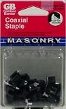 Gardner Bender #PCS-1600 25PK Black Mason Mount Staple
