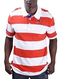 COOGI Kangaroo Stripe Rugby Casual Mens Polo Shirt