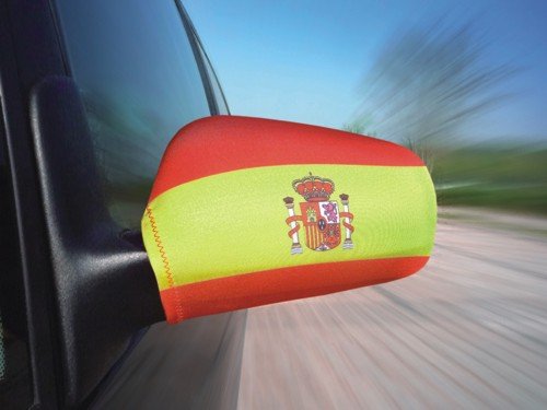 Auto Außenspiegel Flagge Spanien WM 2010
