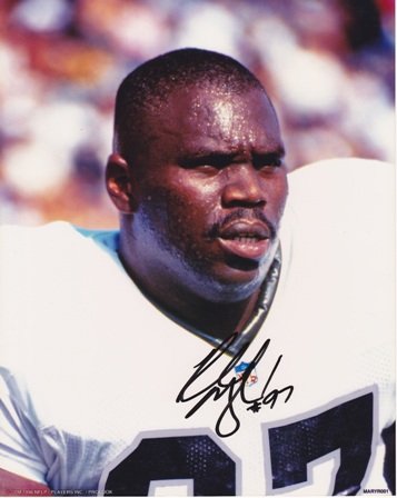 Russell Maryland Autographed Oakland Raiders 8x10 Photo
