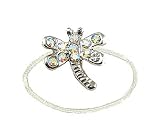 Toe Ring - Illusion - Crystal Dragonfly ~ Clear AB