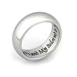I am my beloved's and beloved's is Mine - Stainless steel jewelry - Stainless steel rings for women / men / ladies or girls. Promise ring / Wedding Band / Wedding Ring / Poesy ring.