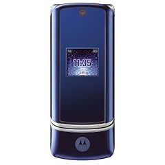 Motorola K1 Krzr blau Handy