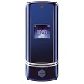 Motorola K1 Krzr blau Handy