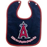 Los Angeles Angels 2-Tone Snap Baby Bib