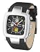 Diesel Men's Black Chronograph Leather Watch #DZ4028