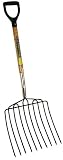 Seymour EF-20D 15-Inch by 15-Inch 10 Tine Welded Steel Ensilage fork with Hardwood Handle