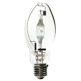 Sunlite MH175/U/MED 175-Watt Metal Halide ED17 Bulb, Medium Base, Clear