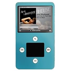 ibiza Rhapsody H1B008AQ 8 GB Wi-Fi/MP3 Player by Haier (Aqua)