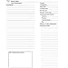 BookFactory Recipe Book/Recipe Journal/Recipe Notebook/Blank Cook Book - A Cook's Journal, 150 Total Pages, 75 Entries, 8