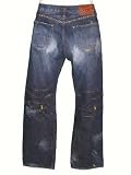 PRPS Mens Glitter Studded Jeans in Dark