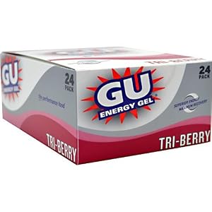 GU Energy Labs Energy Gel Tri-Berry -- 24 Packets