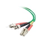 Cables To Go 37333 LC/ST Duplex 50/125 Multimode Fiber Patch Cable (5 Meter, Green)