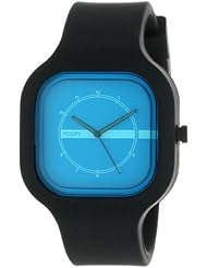 Modify Watches Unisex MW0007 Black Strap Blue Face Watch
