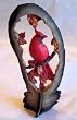 Ohio State Red Cardinal Bird Art Statue Indoor Outdoor