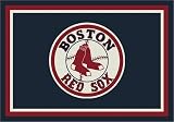 Boston Red Sox 5 4 x 7 8 Team Spirit Area Rug