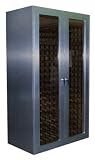 Vinotemp 700G-BA Brushed Aluminum Wine Cellar / Cabinet (440 Bottles)