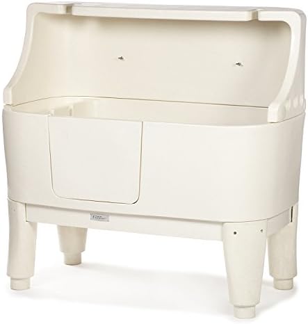 Master Equipment Encompass Grooming Tub, Ivory