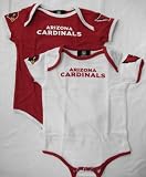 Arizona Cardinals Infant / Baby 2 Piece Onesie / Bodysuit Set 6-9 Months