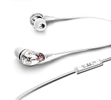 iLuv iEP505WHT Premium Earphones with Volume Control - White
