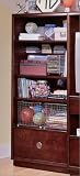 Young America by Stanley Teen Bungalow Merlot Bookcase