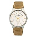 Skagen Herrenarmbanduhr Slimline Leder 433XLSGLT