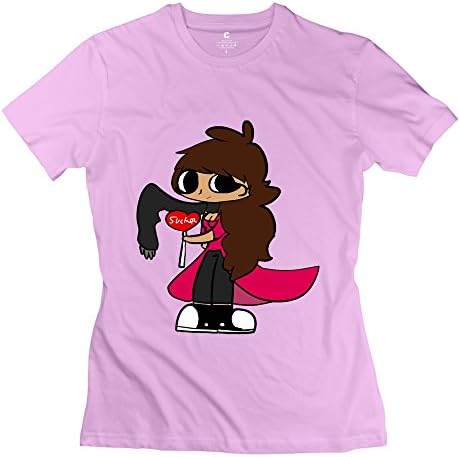 PTCY Women's Tshirt Particular Charlotte Emma Aitchiso Charli XCX S Pink