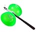 Chinese Yo-Yos Diabolo Green Toy Juggling Spinning +Hand Stick