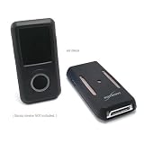 SanDisk Sansa e200 Series FlexiSkin - The Soft Low-Profile Case (Jet Black)