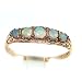 9ct Rose Gold Ladies Opal Eternity Ring Size P Finger Sizes L To Q Available Ideal For Birthday Valentines Anniversary Or Christmas Gift