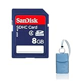 SanDisk 8GB Class 4 SDHC Memory Card and Case Logic Universal Neoprene Pock ....
