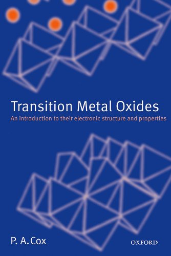Transition Metal Oxides: An Introduction to Their Electronic Structure and Properties (The International Series of Monographs on Chemistry)