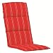 Kettler Auflage f�r Klappsessel Basic, 120 x 50 x 4 cm Streifen rot