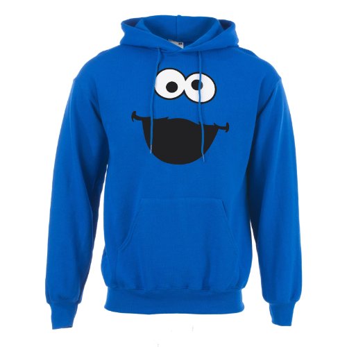 Sesame Street Cookie Monster Adult Printed Hoodie By Addicted2Shirts