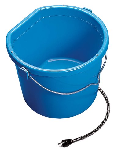 API 5 Gallon 130 Watt Heated Flat Back Bucket  20FB