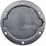 Jeep Wrangler 2 Door 2007-2016 Black Fuel Filler Door