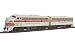 Proto 2000 Diesel EMD F7A-B Set Powered with Sound and DCC - Chicago, Burlington and ...