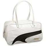PUMA Kick Satchel,white-black,one size