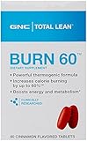 GNC Total Burn Nutritional Supplement Cinnamon Flavored, 60 Count