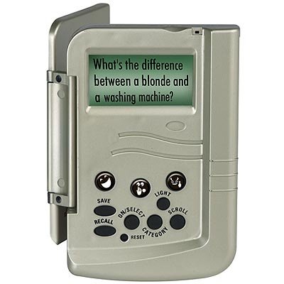 Childrens Toyshop  Toys : Excalibur Electronics 431 Jackie's Adult Joke Machine