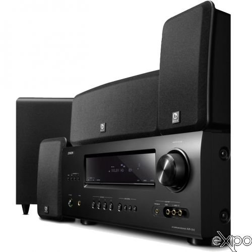 Denon DHT-1312BA Selling price ∣ ⊳ Best value Buy Denon DHT-1312BA A/V Home Theater Receiver with Boston Acoustics MCS 160 5. 1 Surround Speaker System