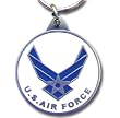 Air Force Falcons Armed Forces Pewter Key Ring - Air Force - NCAA College Athletics Fan Shop Sports Team Merchandise
