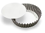 Deep Tart/Quiche Pan With Removable Bottom 9-3/4