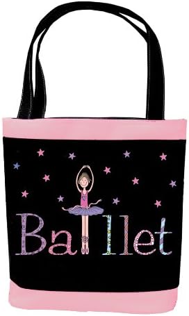Dansbagz Geena Ballerina Tote Bag One Size Black