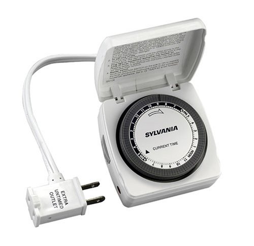 Sylvania SA105 15 Amp Table Top Lamp Timer